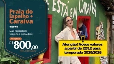 Privativo Praia do Espelho + Caraíva